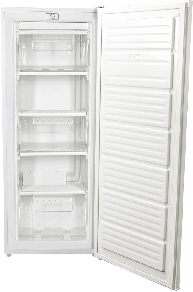 Danby - 6 cu. ft. Upright Freezer In White - DUFM060B2WDB