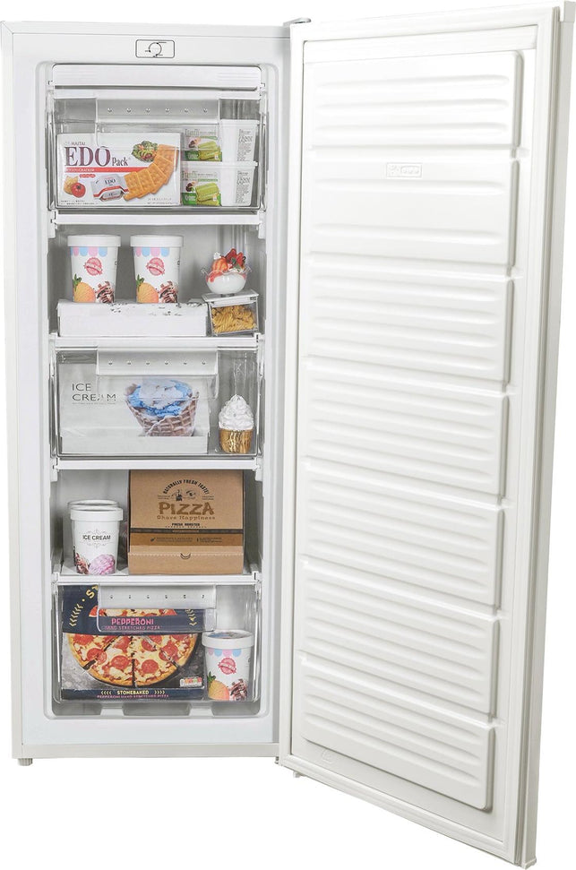 Danby - 6 cu. ft. Upright Freezer In White - DUFM060B2WDB