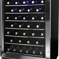 Danby - 60 Bottle Built-In Wine Cooler In Stainless Steel - DWC057A1BSS