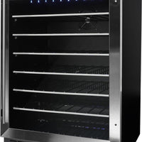 Danby - 60 Bottle Built-In Wine Cooler In Stainless Steel - DWC057A1BSS