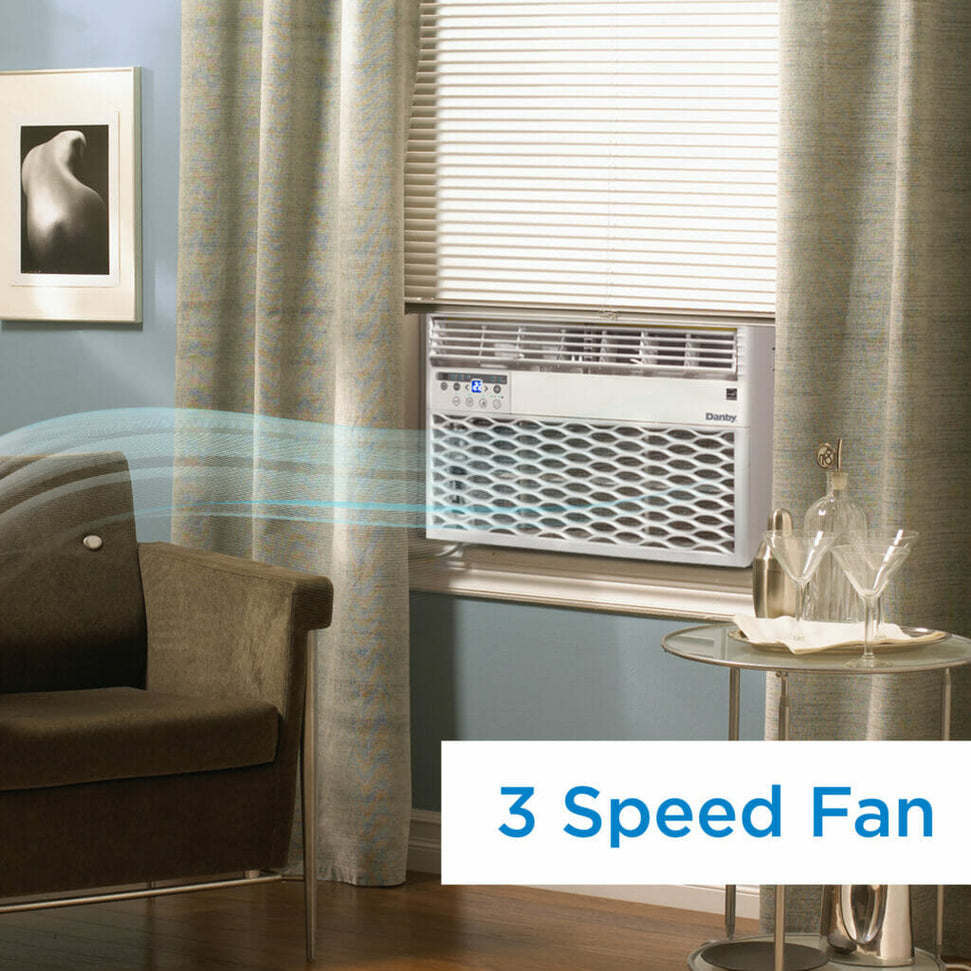 Danby - 6000 BTU Window AC In White - DAC060EB6WDB