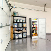 Danby - 6.8 cu. ft. Convertible Upright Freezer in Stainless Steel Look - DUFM068A1SCDB