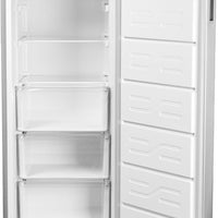 Danby - 6.8 cu. ft. Convertible Upright Freezer in Stainless Steel Look - DUFM068A1SCDB