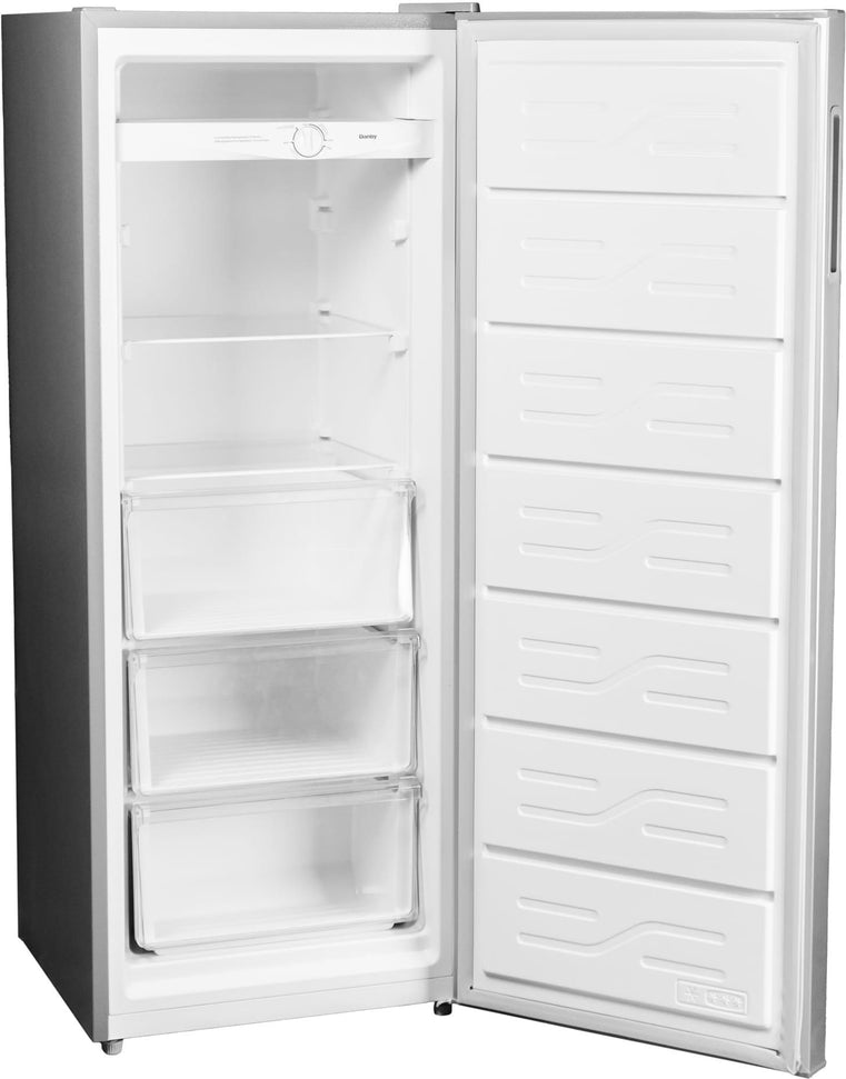 Danby - 6.8 cu. ft. Convertible Upright Freezer in Stainless Steel Look - DUFM068A1SCDB