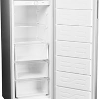 Danby - 6.8 cu. ft. Convertible Upright Freezer in Stainless Steel Look - DUFM068A1SCDB