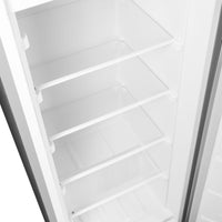 Danby - 6.8 cu. ft. Convertible Upright Freezer in Stainless Steel Look - DUFM068A1SCDB