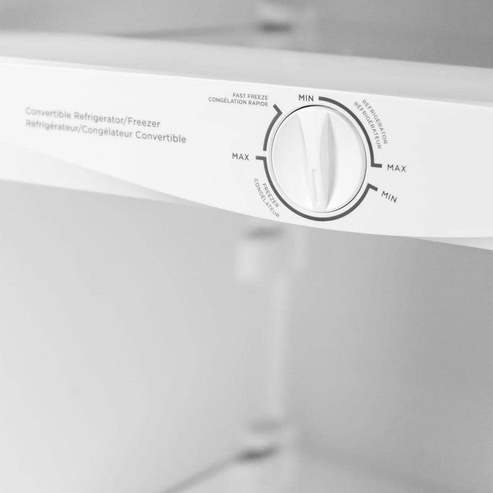 Danby - 6.8 cu. ft. Convertible Upright Freezer in Stainless Steel Look - DUFM068A1SCDB