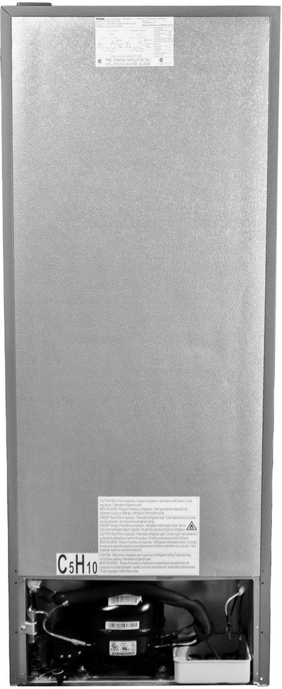 Danby - 6.8 cu. ft. Convertible Upright Freezer in Stainless Steel Look - DUFM068A1SCDB