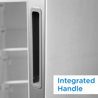 Danby - 6.8 cu. ft. Convertible Upright Freezer in Stainless Steel Look - DUFM068A1SCDB