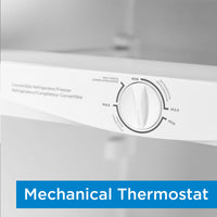 Danby - 6.8 cu. ft. Convertible Upright Freezer in Stainless Steel Look - DUFM068A1SCDB