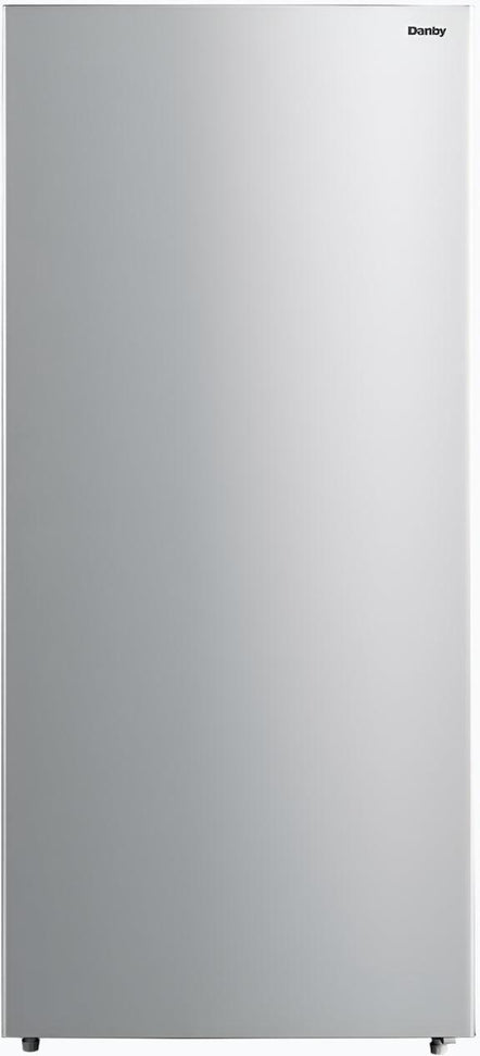 Danby - 6.8 cu. ft. Convertible Upright Freezer in Stainless Steel Look - DUFM068A1SCDB