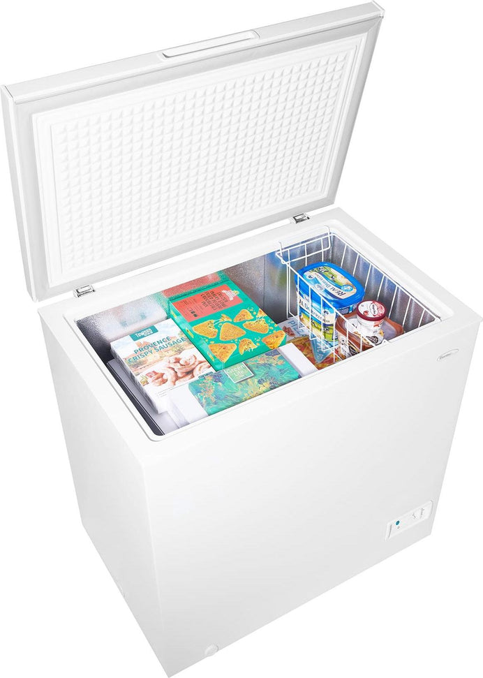 Danby - 7 cu. ft. Square Model Chest Freezer In White - DCF070A6WM