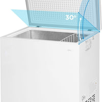 Danby - 7 cu. ft. Square Model Chest Freezer In White - DCF070A6WM