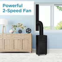 Danby - 7500 BTU Portable Air Conditioner In Black - DPA050E2BDB-6