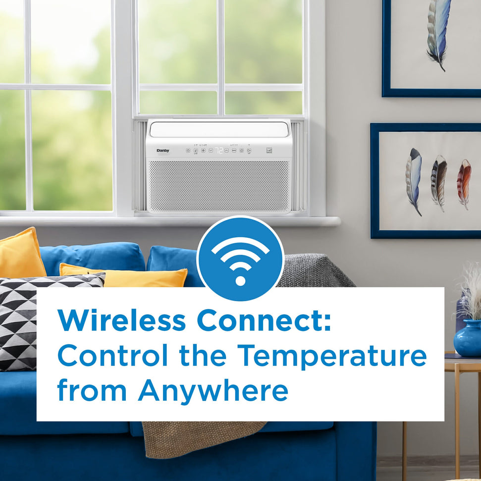 Danby - 8000 BTU Inverter Window Air Conditioner - DAC080B8IWDB-6