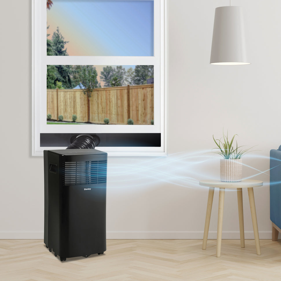 Danby - 8500 BTU 3-in-1 Portable Air Conditioner In Black - DPA050B7BDB