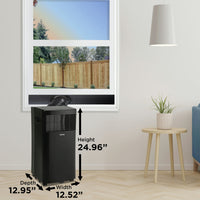 Danby - 8500 BTU 3-in-1 Portable Air Conditioner In Black - DPA050B7BDB