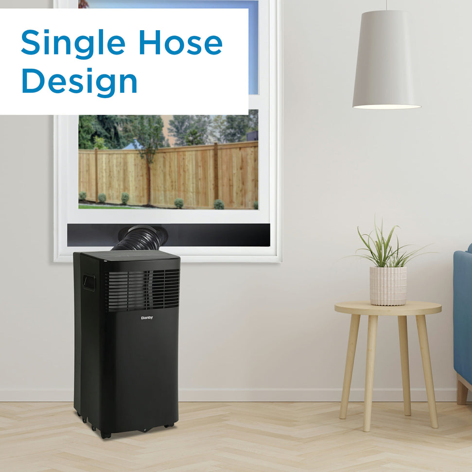 Danby - 8500 BTU 3-in-1 Portable Air Conditioner In Black - DPA050B7BDB