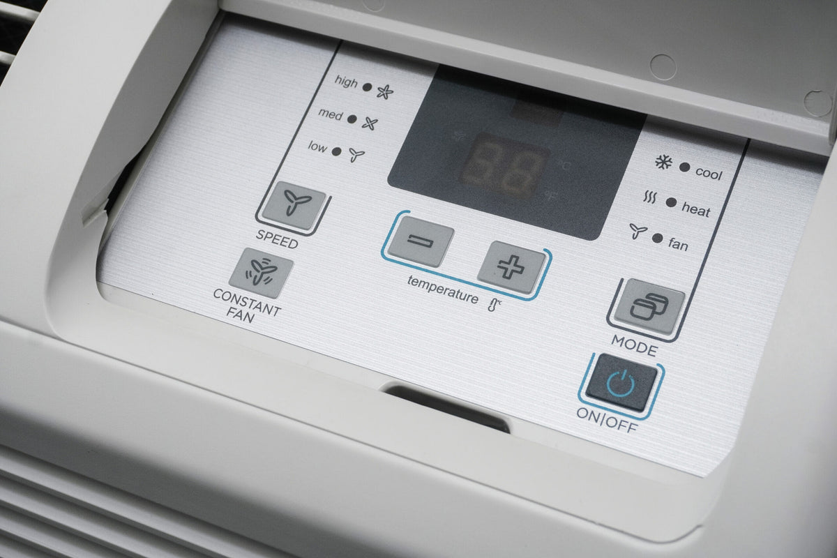 Danby - 9000 BTU Packaged Terminal with Heat Pump AC In White - DPTA090HEB2WDB