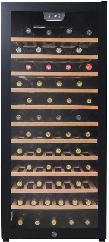 Danby - 94 Bottle Free-Standing Wine Cooler In Black - DWC94L1B