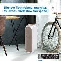 Danby - Air Purifier Up To 210 Sq. Ft. In White - DAP143BAW-UV