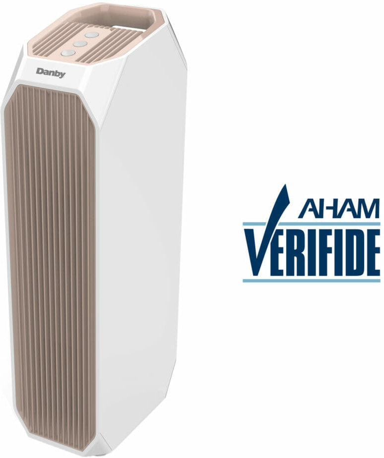 Danby - Air Purifier Up To 210 Sq. Ft. In White - DAP143BAW-UV
