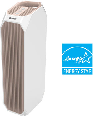 Danby - Air Purifier Up To 210 Sq. Ft. In White - DAP143BAW-UV