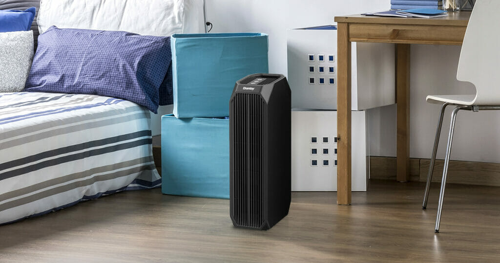 Danby - Black Air Purifier With True HEPA Up To 210 Sq. Ft. - DAP143BAB-UV