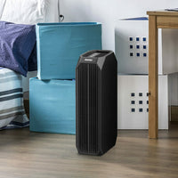 Danby - Black Air Purifier With True HEPA Up To 210 Sq. Ft. - DAP143BAB-UV