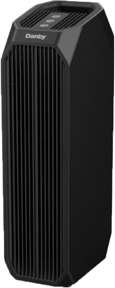 Danby - Black Air Purifier With True HEPA Up To 210 Sq. Ft. - DAP143BAB-UV