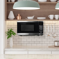 Danby - Designer 0.7 cu.ft. Stainless Steel Space Saving Under the Cupboard Microwave - DDMW007501G1