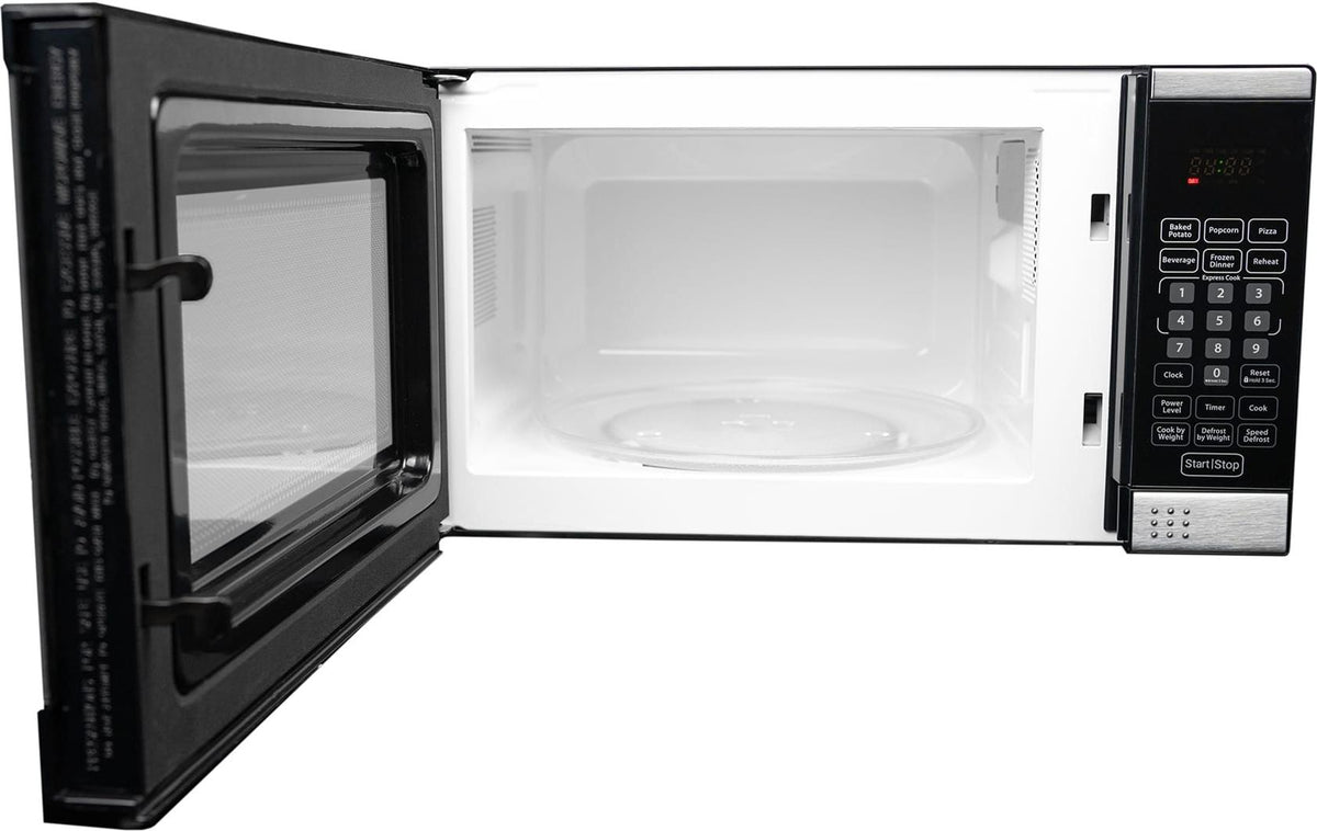 Danby - Designer 0.7 cu.ft. Stainless Steel Space Saving Under the Cupboard Microwave - DDMW007501G1