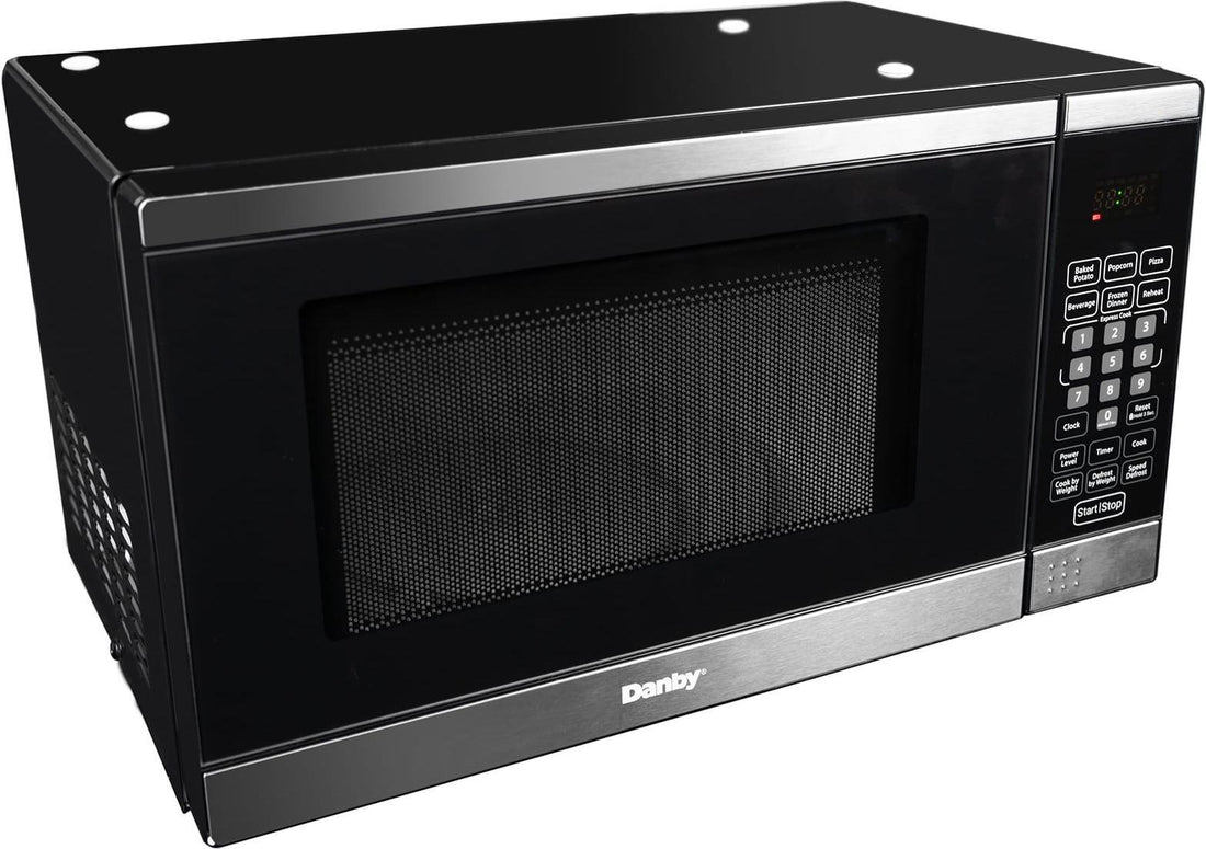Danby - Designer 0.7 cu.ft. Stainless Steel Space Saving Under the Cupboard Microwave - DDMW007501G1