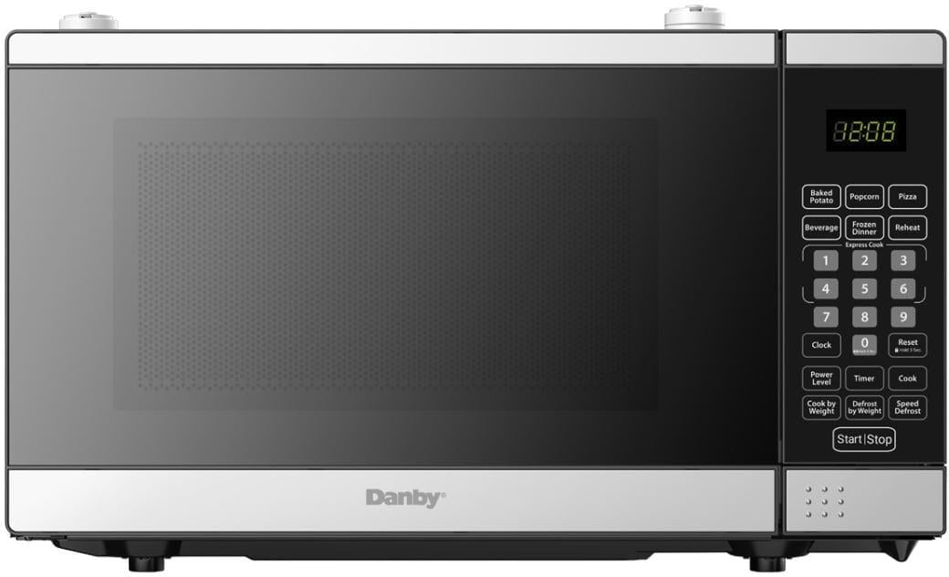 Danby - Designer 0.7 cu.ft. Stainless Steel Space Saving Under the Cupboard Microwave - DDMW007501G1