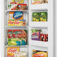 Danby - Designer 10.1 cu. ft. Upright Freezer in White - DUFM101A2WDD