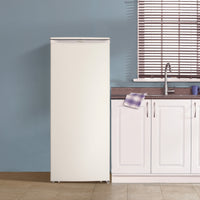 Danby - Designer 10.1 cu. ft. Upright Freezer in White - DUFM101A2WDD