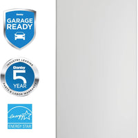 Danby - Designer 10.1 cu. ft. Upright Freezer in White - DUFM101A2WDD
