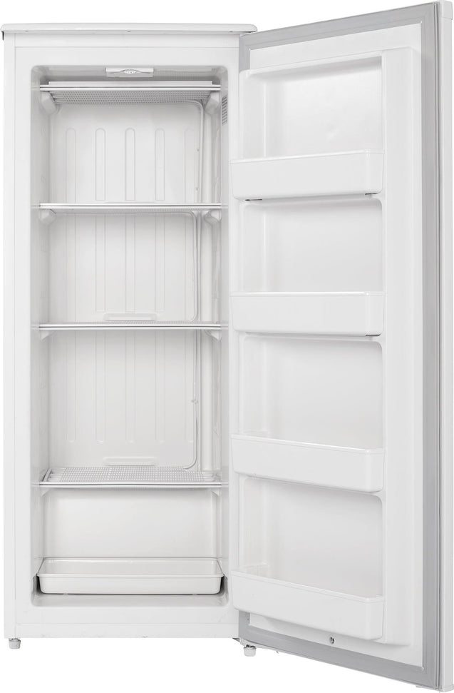 Danby - Designer 10.1 cu. ft. Upright Freezer in White - DUFM101A2WDD