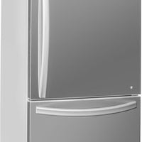 Danby - Designer 18.7 cu.ft. Bottom Mount Apartment Size Fridge in Stainless Steel - DBM187E1SSDB