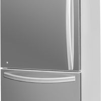 Danby - Designer 18.7 cu.ft. Bottom Mount Apartment Size Fridge in Stainless Steel - DBM187E1SSDB