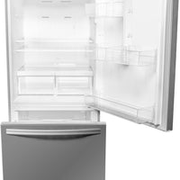 Danby - Designer 18.7 cu.ft. Bottom Mount Apartment Size Fridge in Stainless Steel - DBM187E1SSDB