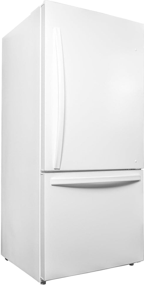 Danby - Designer 18.7 cu.ft. Bottom Mount Apartment Size Fridge in White - DBM187E1WDB
