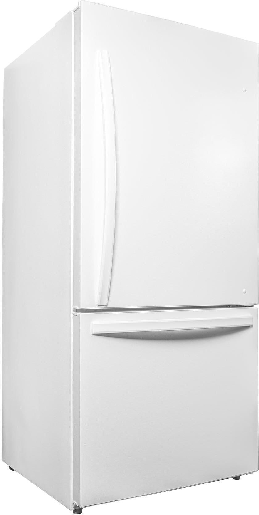 Danby - Designer 18.7 cu.ft. Bottom Mount Apartment Size Fridge in White - DBM187E1WDB