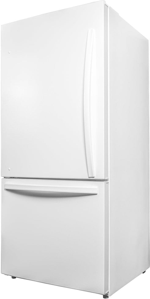 Danby - Designer 18.7 cu.ft. Bottom Mount Apartment Size Fridge in White - DBM187E1WDB