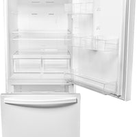 Danby - Designer 18.7 cu.ft. Bottom Mount Apartment Size Fridge in White - DBM187E1WDB