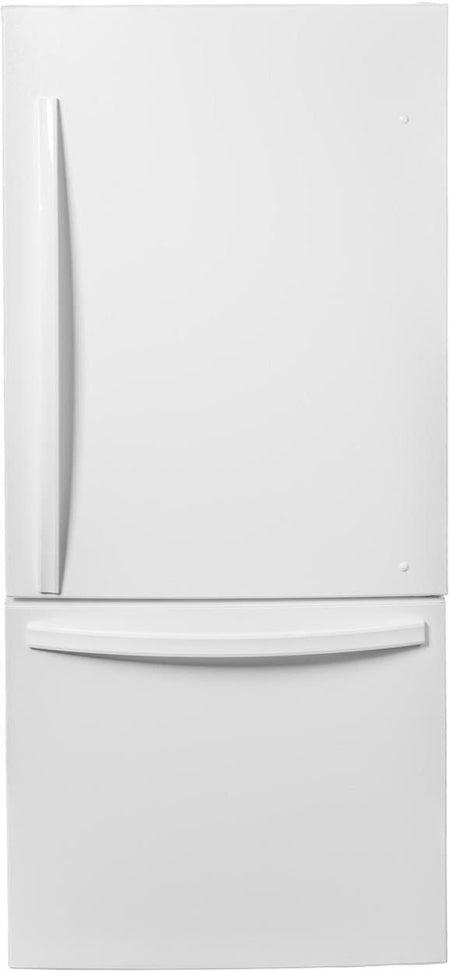 Danby - Designer 18.7 cu.ft. Bottom Mount Apartment Size Fridge in White - DBM187E1WDB