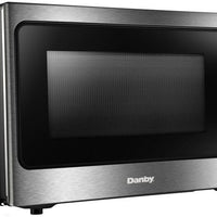 Danby - Designer 1.1 cu. ft. Stainless Steel Countertop Microwave - DDMW1126BBS