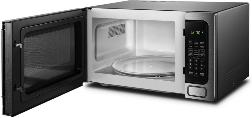 Danby - Designer 1.1 cu. ft. Stainless Steel Countertop Microwave - DDMW1126BBS