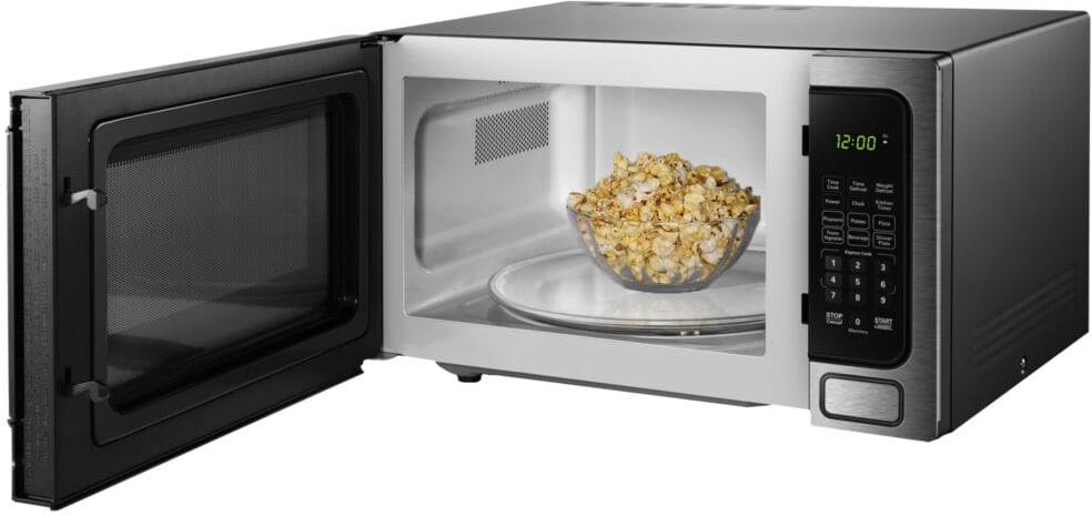 Danby - Designer 1.1 cu. ft. Stainless Steel Countertop Microwave - DDMW1126BBS