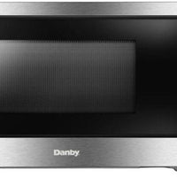 Danby - Designer 1.1 cu. ft. Stainless Steel Countertop Microwave - DDMW1126BBS